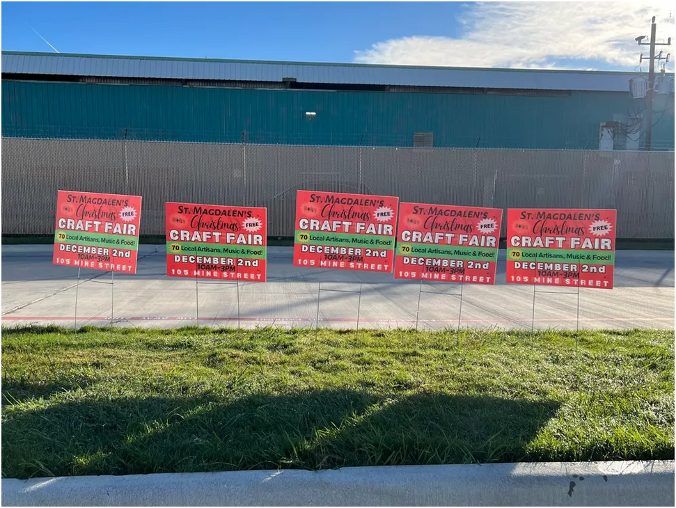 How to Secure Yard Signs in the Ground