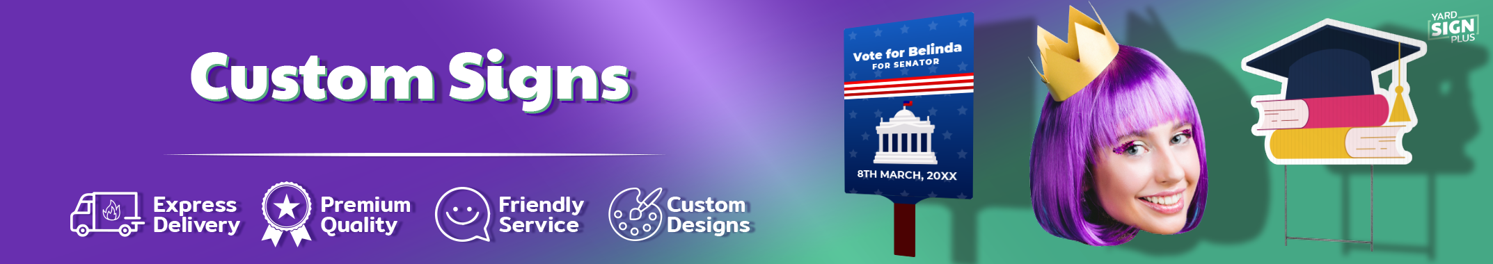 Custom Solar Panel Rack Custom Yard Signs | Design & Print Online Fast |Yard Sign Plus