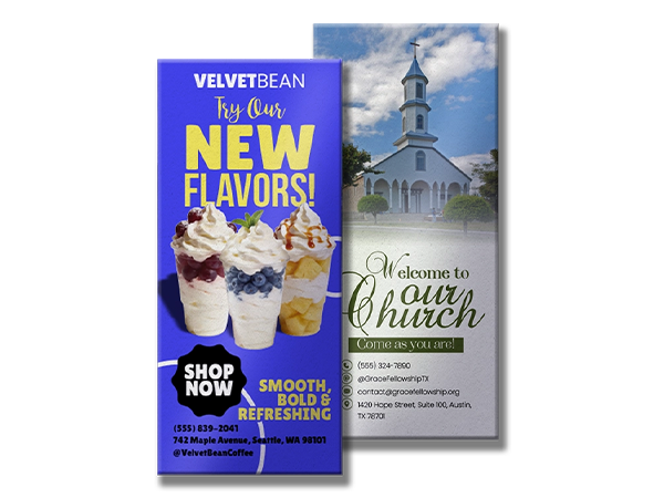 Custom Outdoor Yard Signs Multiple Sizes Palm Cards Sign