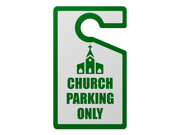 Custom Outdoor Yard Signs Multiple Sizes Parking Passes Sign