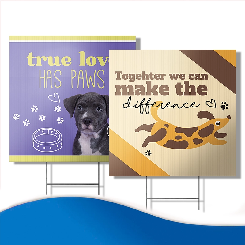 Custom Outdoor Yard Signs Multiple Sizes Real Home