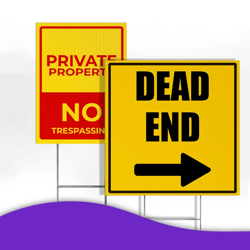 Custom Outdoor Yard Signs Multiple Sizes Real Home