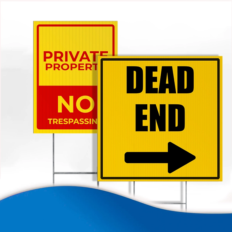 Custom Outdoor Yard Signs Multiple Sizes Real Home