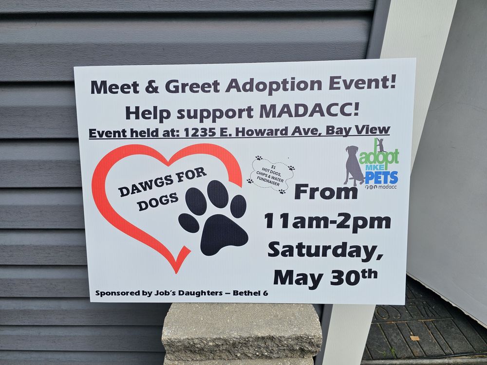 customer photos of yard sign plus