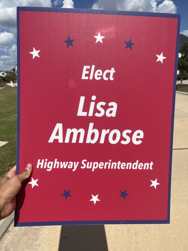 customer photos of Yard Sign Plus