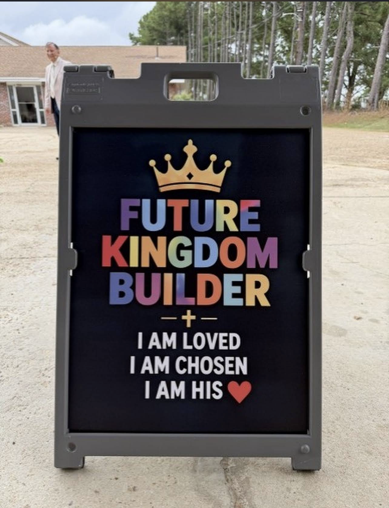 customer photos of yard sign plus
