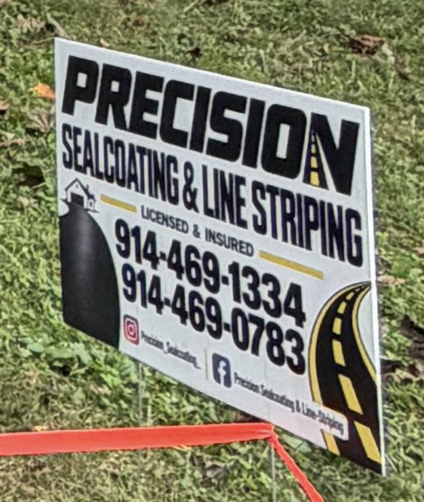 customer photos of yard sign plus