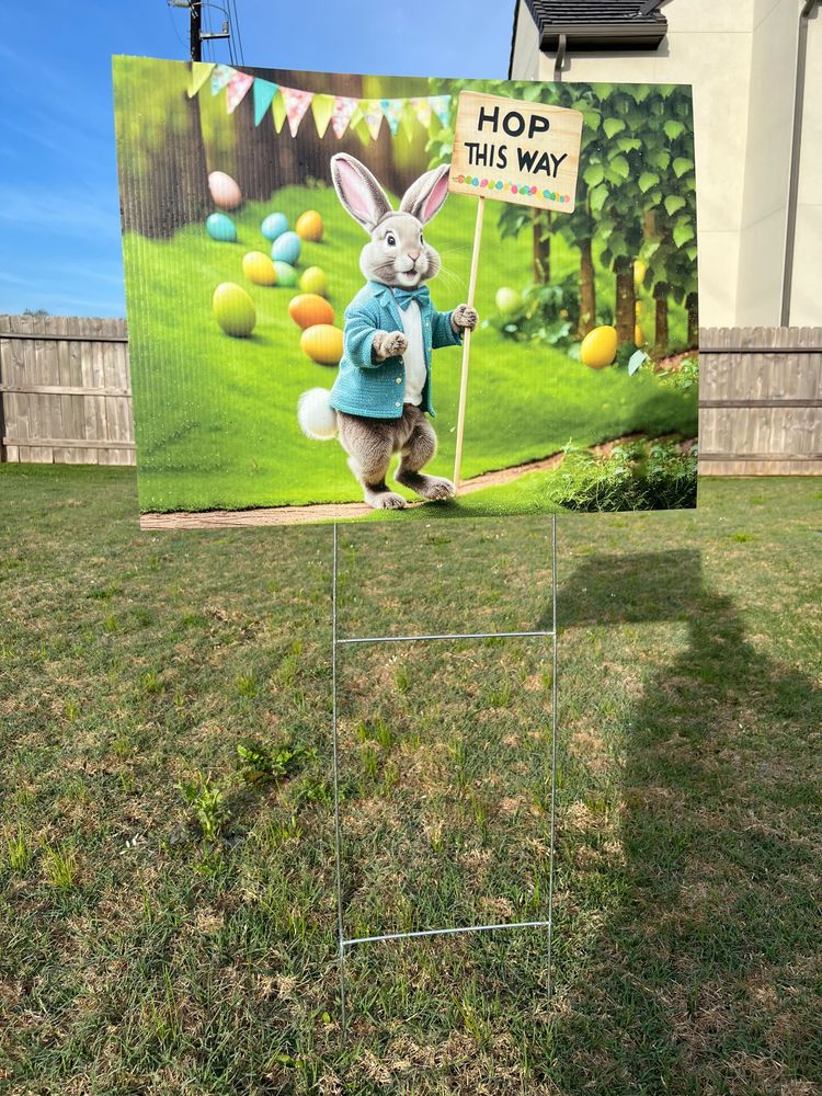 customer photos of Yard Sign Plus