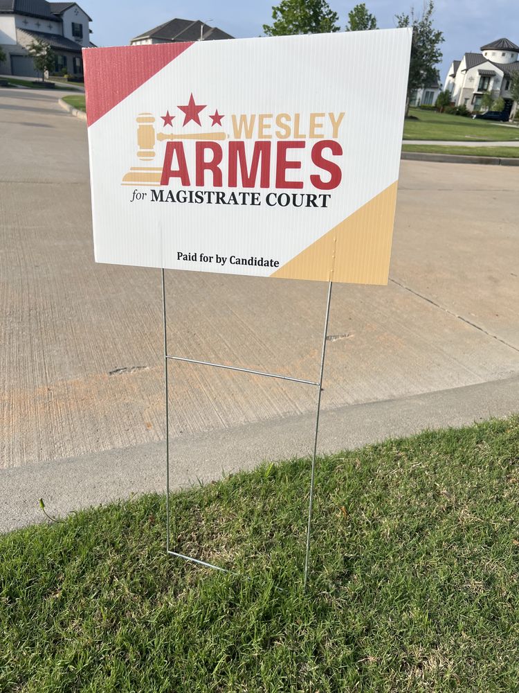 customer photos of Yard Sign Plus