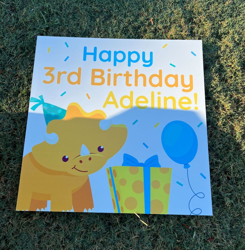 customer photos of Yard Sign Plus