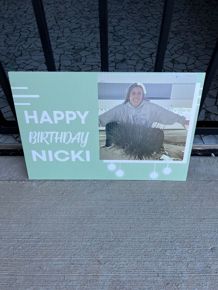 customer photos of Yard Sign Plus