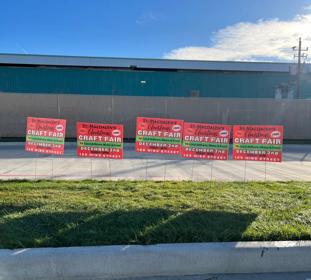 customer photos of Yard Sign Plus