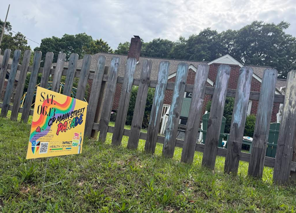 customer photos of yard sign plus