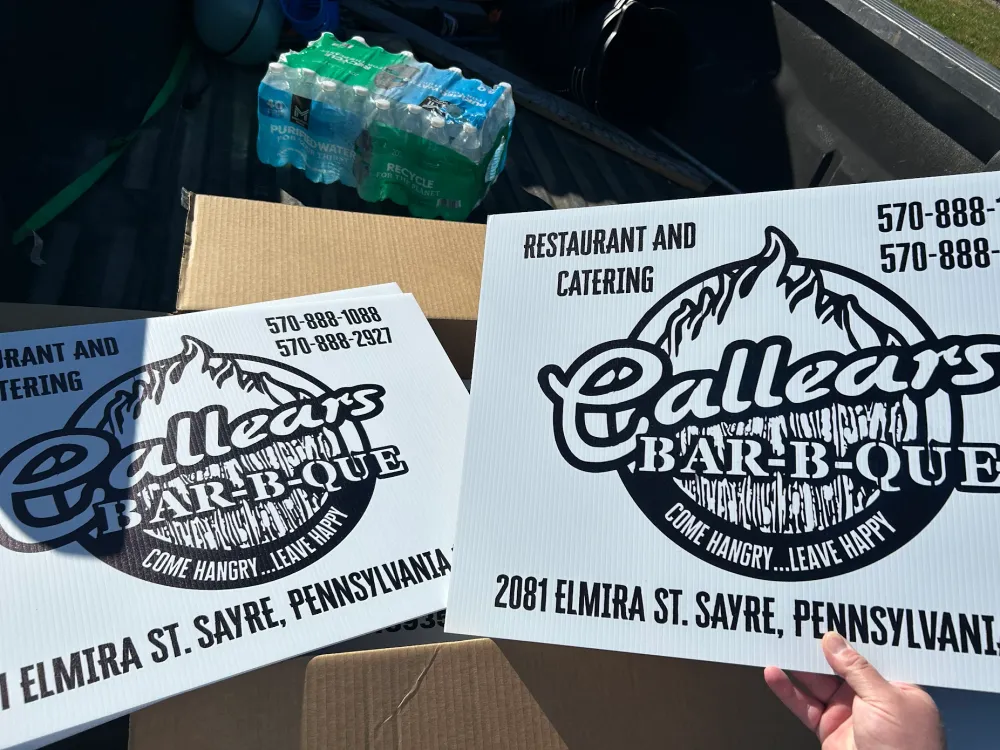 customer photos of Yard Sign Plus