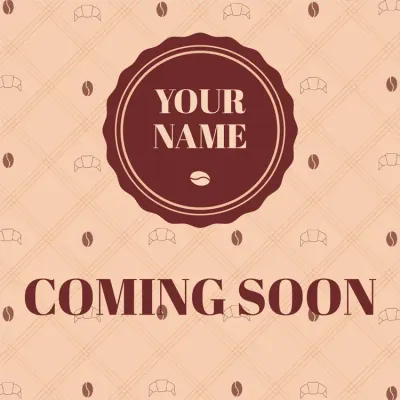 Custom Outdoor Yard Signs Multiple Sizes Coffee Launch