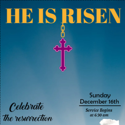 Custom Outdoor Yard Signs Multiple Sizes He Is Risen