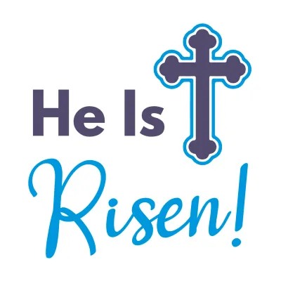 Custom Outdoor Yard Signs Multiple Sizes He Is Risen