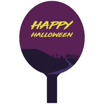 Custom Hand Fans Multiple Sizes  Happy Halloween