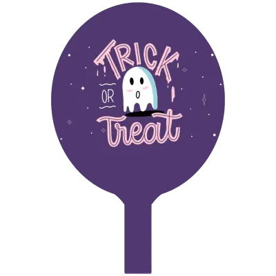 Custom Hand Fans Multiple Sizes Trick or Treat