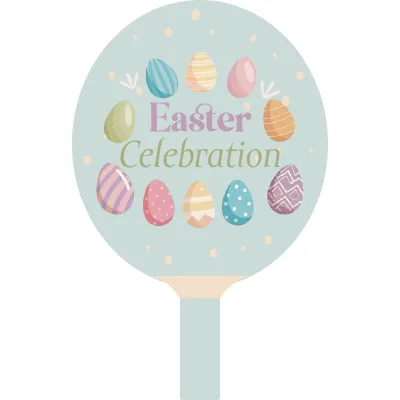 Custom Hand Fans Multiple Sizes Easter Celebration