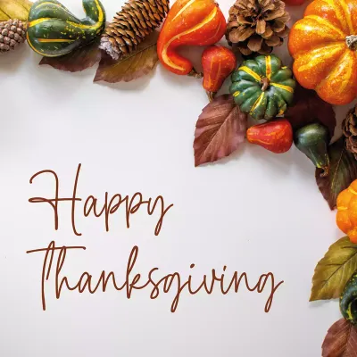 Custom Outdoor Yard Signs Multiple Sizes Thanksgiving Celebration