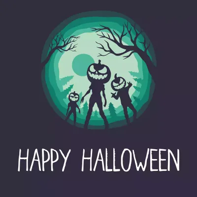 Custom Outdoor Yard Signs Multiple Sizes Happy Halloween