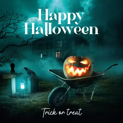 Custom Outdoor Yard Signs Multiple Sizes Happy Pumpkin Halloween