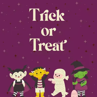 Custom Outdoor Yard Signs Multiple Sizes Halloween Trick Or Treat