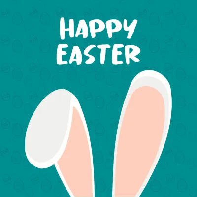 Custom Outdoor Yard Signs Multiple Sizes Easter Bunny Ears