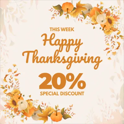 Custom Outdoor Yard Signs Multiple Sizes Thanksgiving Discount
