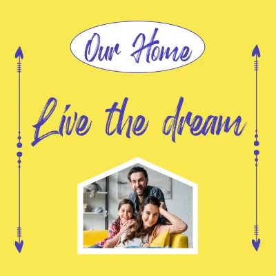 Custom Outdoor Yard Signs Multiple Sizes Live the Dream