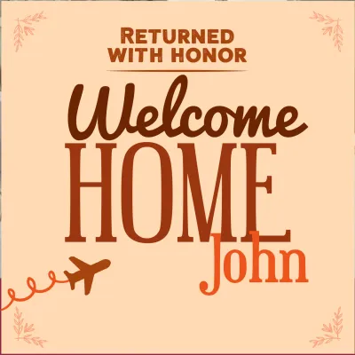 Custom Outdoor Yard Signs Multiple Sizes Welcome Home John