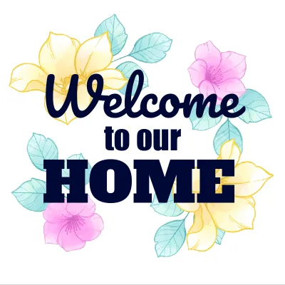 Custom Outdoor Yard Signs Multiple Sizes Welcome To Our House