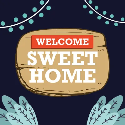 Custom Outdoor Yard Signs Multiple Sizes Welcome Sweet Home