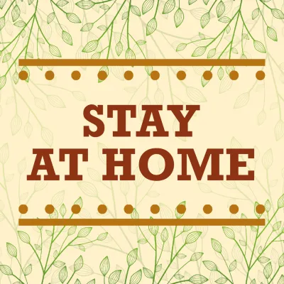 Custom Outdoor Yard Signs Multiple Sizes Stay At Home
