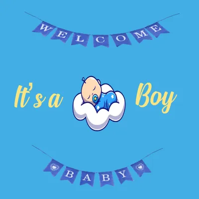 Custom Outdoor Yard Signs Multiple Sizes Baby Show