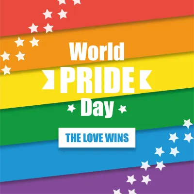 Custom Outdoor Yard Signs Multiple Sizes World Pride Day