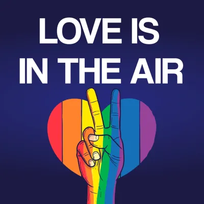 Custom Outdoor Yard Signs Multiple Sizes Love is in the Air