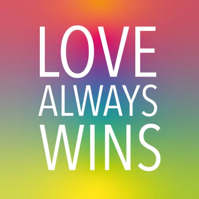 Custom Outdoor Yard Signs Multiple Sizes Love Always Wins