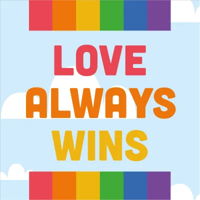 Custom Outdoor Yard Signs Multiple Sizes Love Wins Always