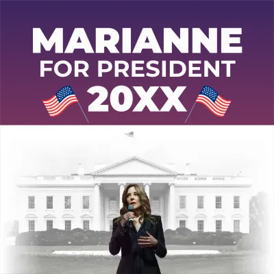 Custom Outdoor Yard Signs Multiple Sizes Marianne 20XX