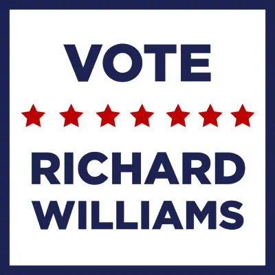 Custom Outdoor Yard Signs Multiple Sizes Vote Richard Williams