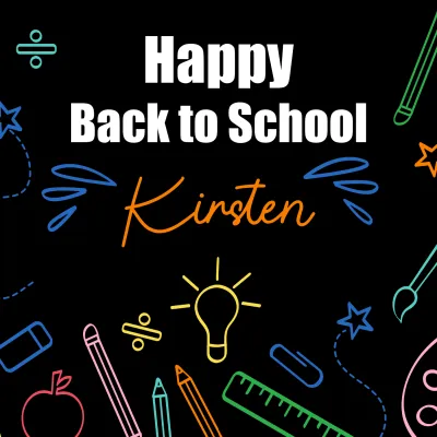 Custom Outdoor Yard Signs Multiple Sizes Back To School Sign