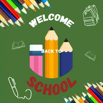 Custom Outdoor Yard Signs Multiple Sizes Welcome back to School