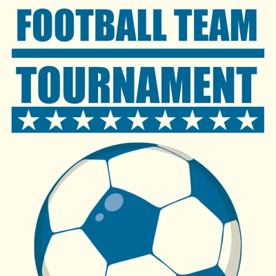 Custom Outdoor Yard Signs Multiple Sizes Football Tournament