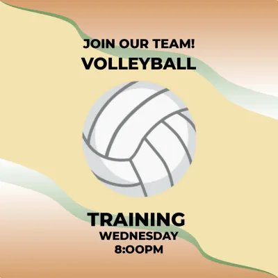 Custom Outdoor Yard Signs Multiple Sizes Volleyball Training