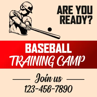 Custom Outdoor Yard Signs Multiple Sizes Training Camp
