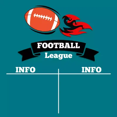 Custom Outdoor Yard Signs Multiple Sizes Athlete Number Football