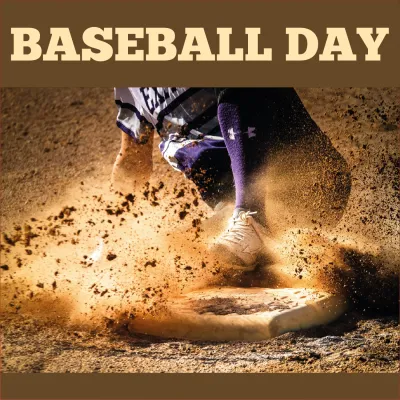 Custom Outdoor Yard Signs Multiple Sizes Baseball Day