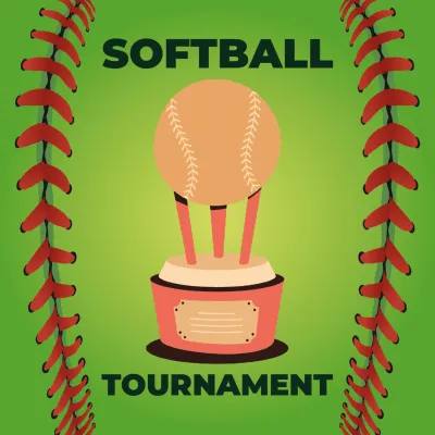 Custom Outdoor Yard Signs Multiple Sizes Softball Tournament
